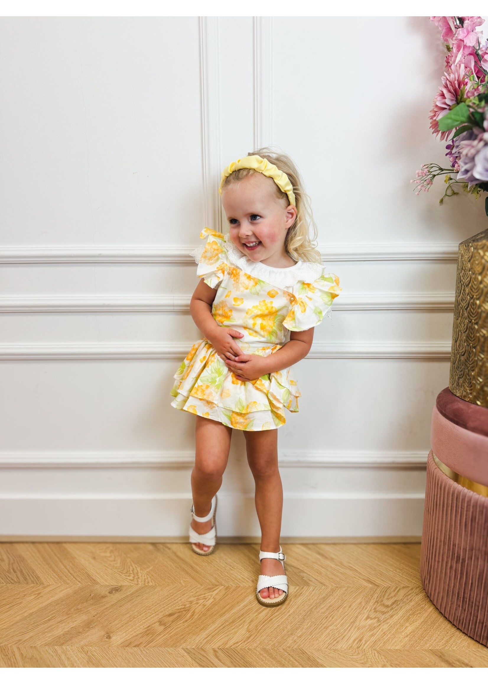 Petite Zara Yellow Ballerina Dress - Petite Zara