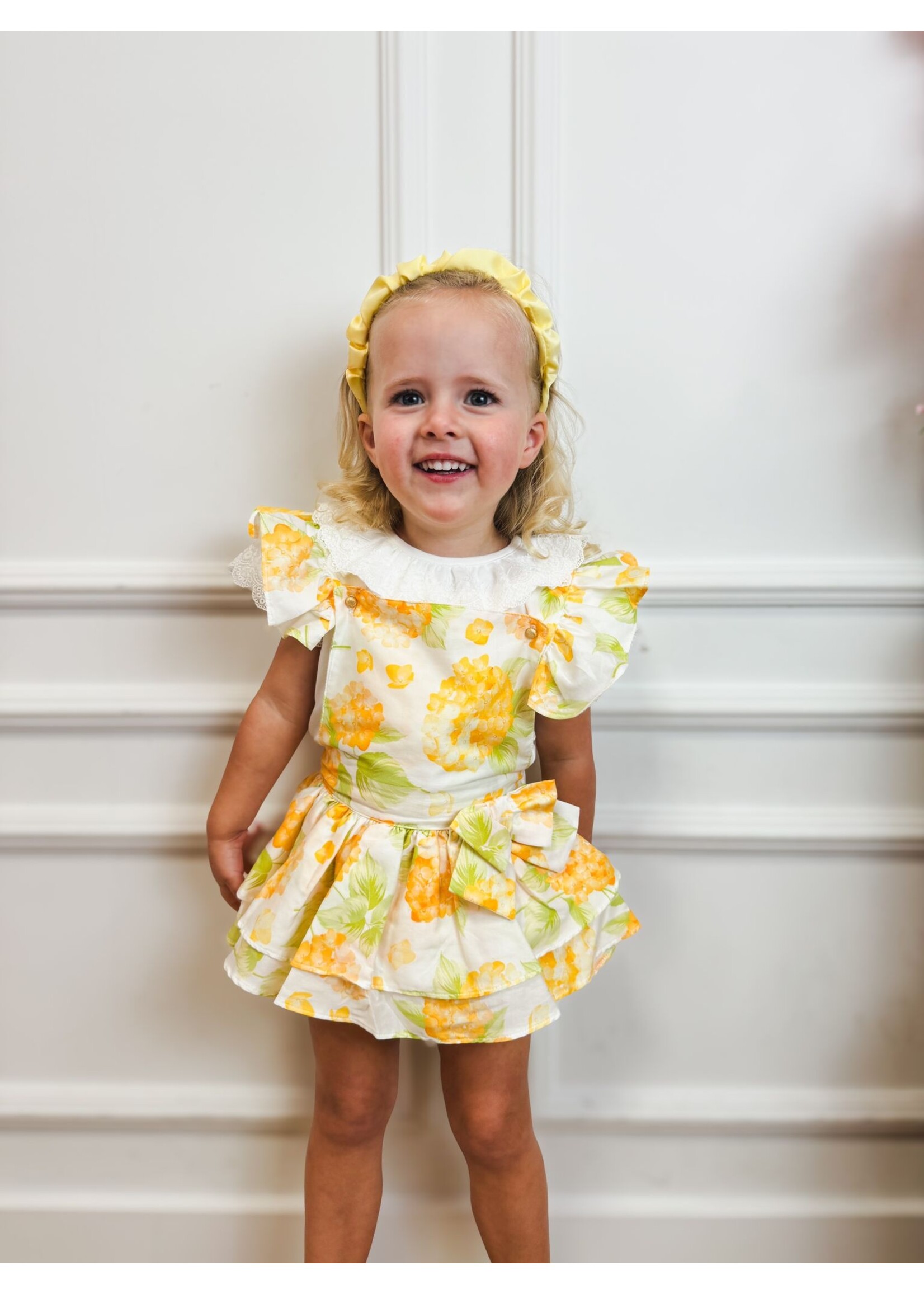 Petite Zara Yellow Ballerina Dress - Petite Zara