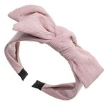 Siena Copy of Diadeem Knotted  Glitter Offwhite