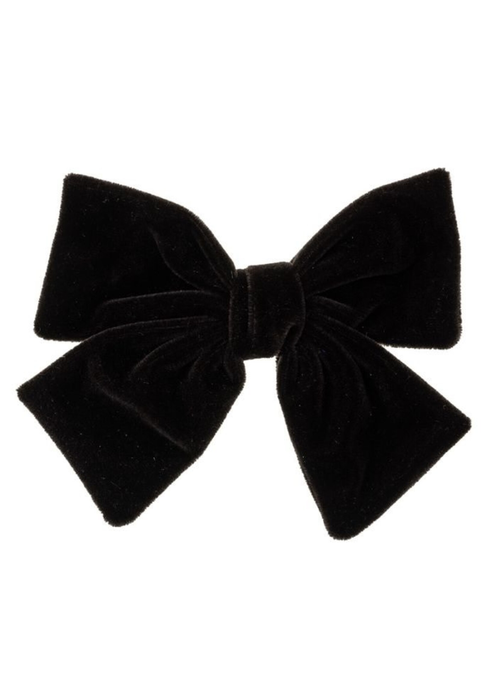 Hair Clip Velvet - Black