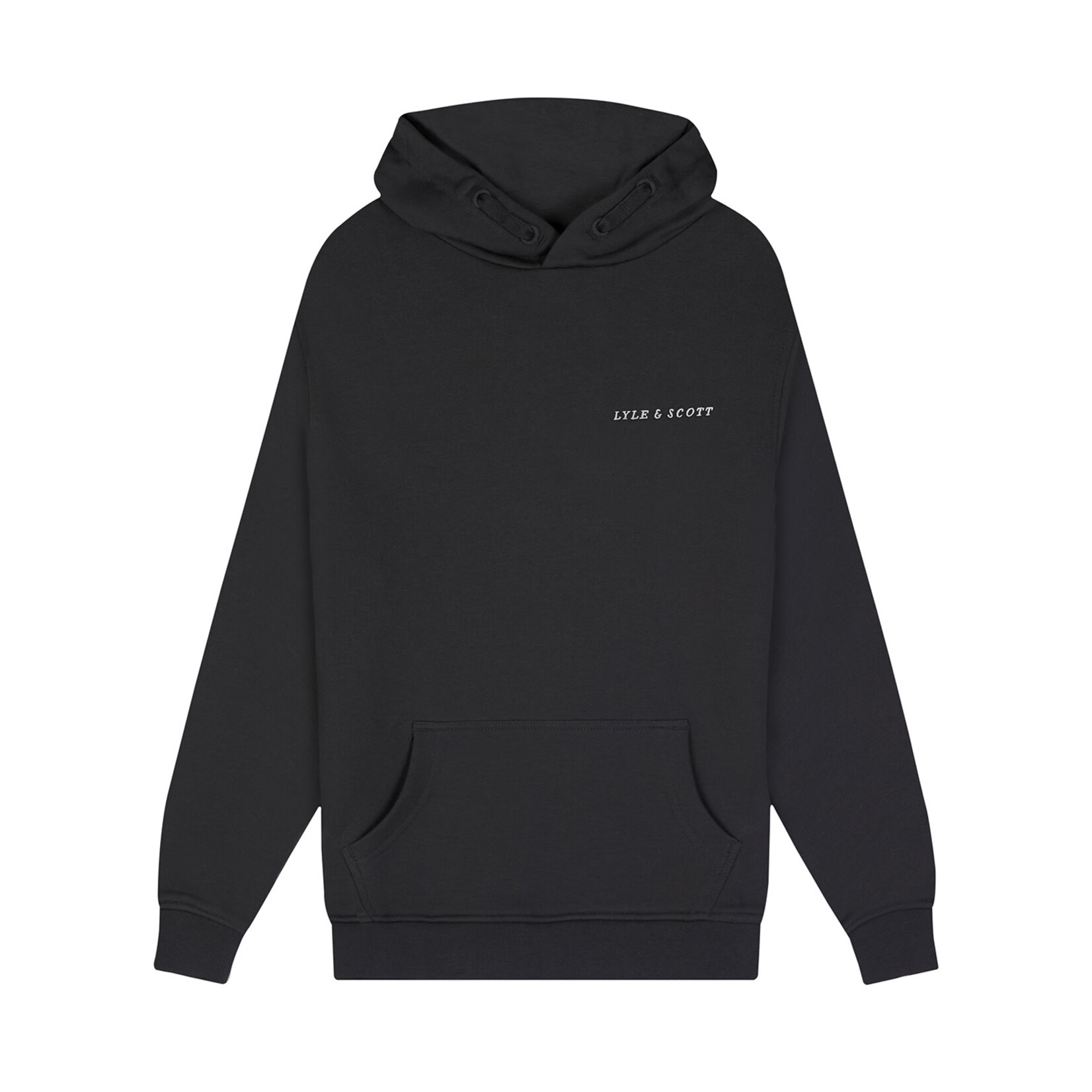 Lyle & Scott Hoodie Script Metal - Lyle & Scott