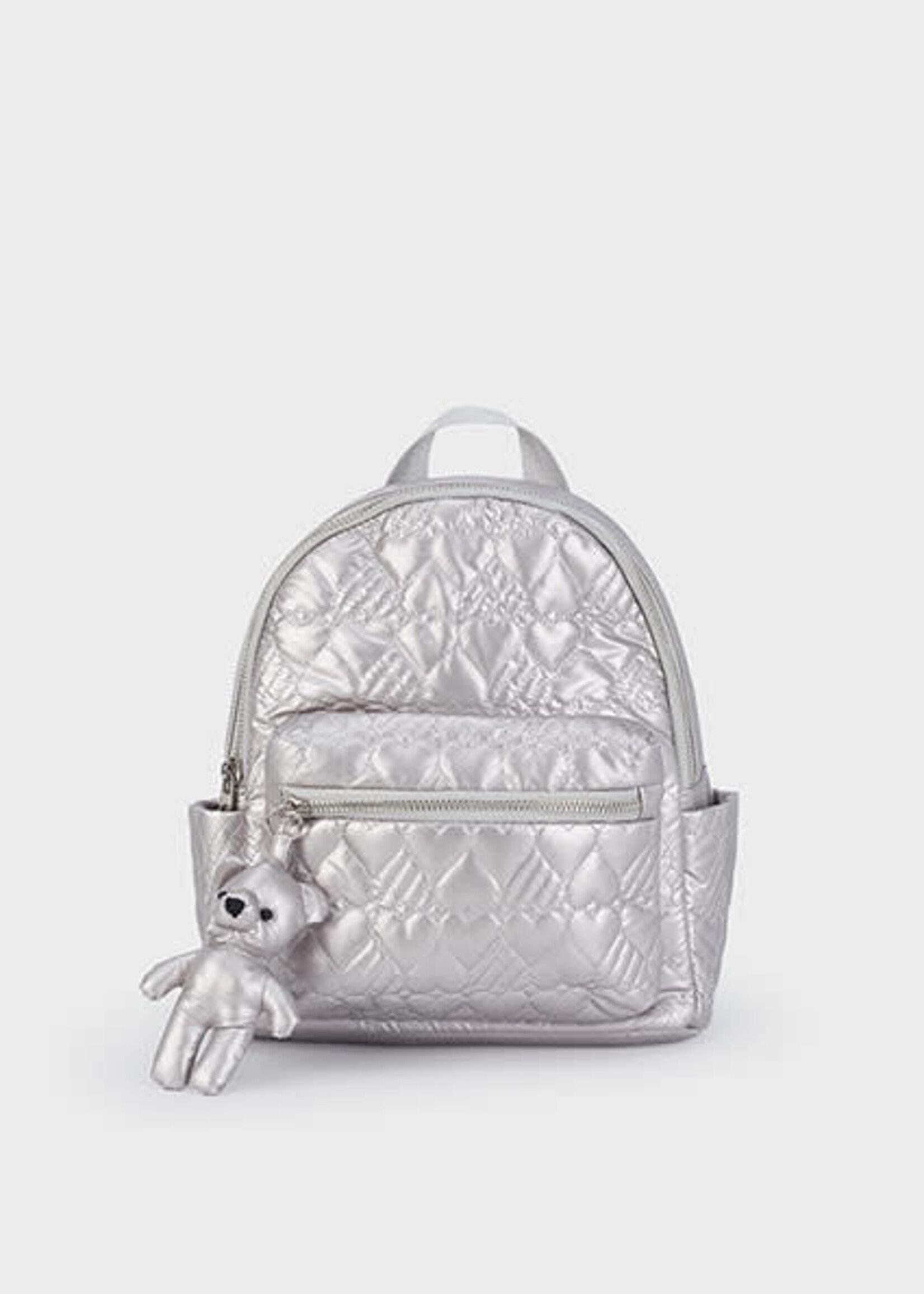 Mayoral Padded backpack Silver