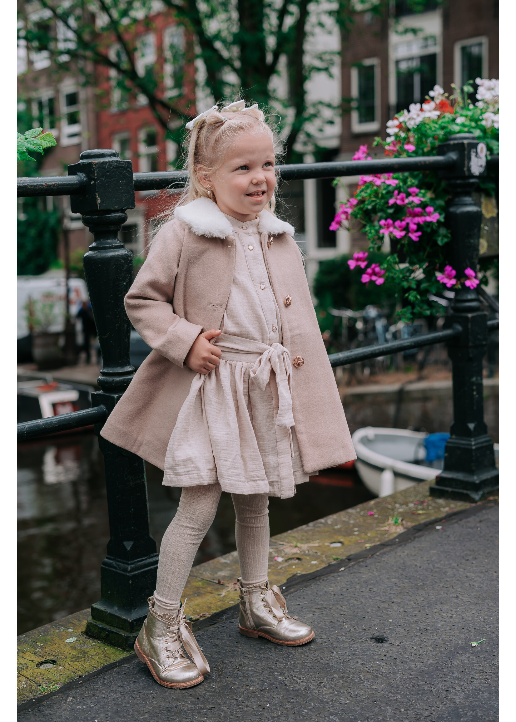 Petite Zara Coat Bow - Petite Zara