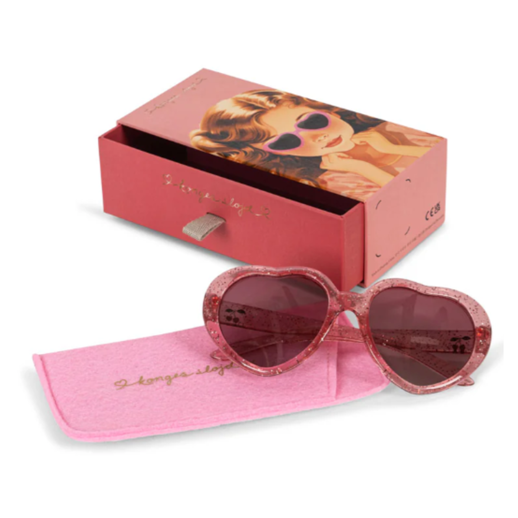 Konges Slojd Sunglasses Cherry Pink - Konges Slojd