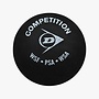 Dunlop Competition Squashbal (enkele gele stip)