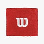 Wilson 'W' Polsband - 2 Stuks - Rood