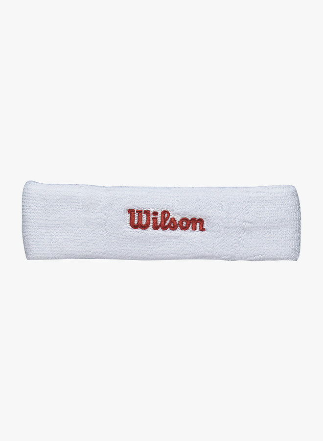 Wilson Hoofdband - Wit