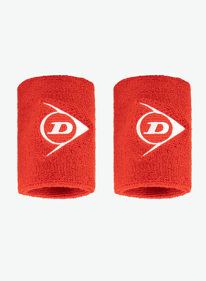 Dunlop Polsband - 2 Stuks - Rood