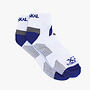 Karakal X2+ Mens Technical Sneaker Sokken  - Wit / Blauw