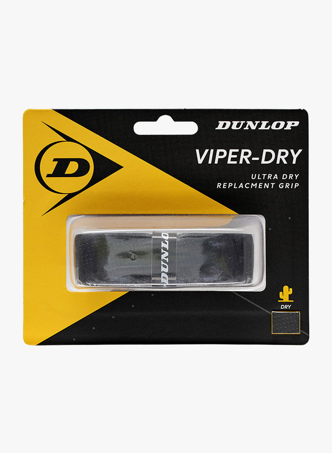 Dunlop Viper Dry Basisgrip - Zwart