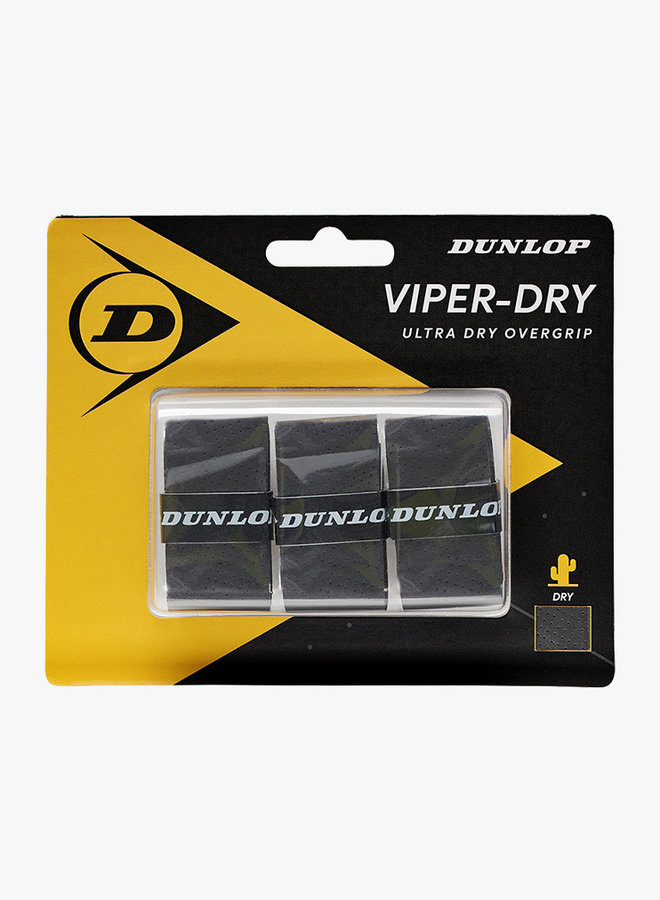 Dunlop Viper Dry Overgrip - Zwart