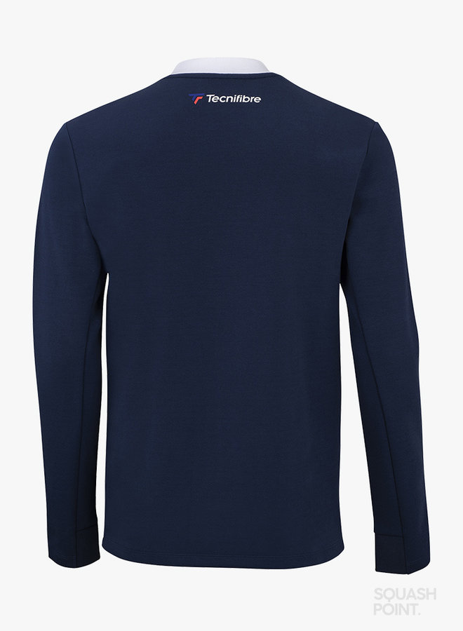 Tecnifibre Fleece Jacket -  Donkerblauw