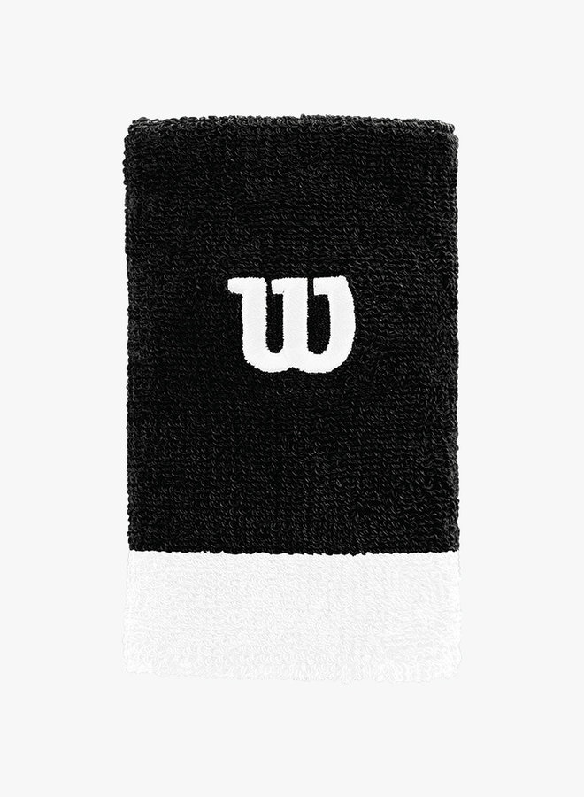 Wilson Extra Wide 'W' Polsband - 2 Stuks