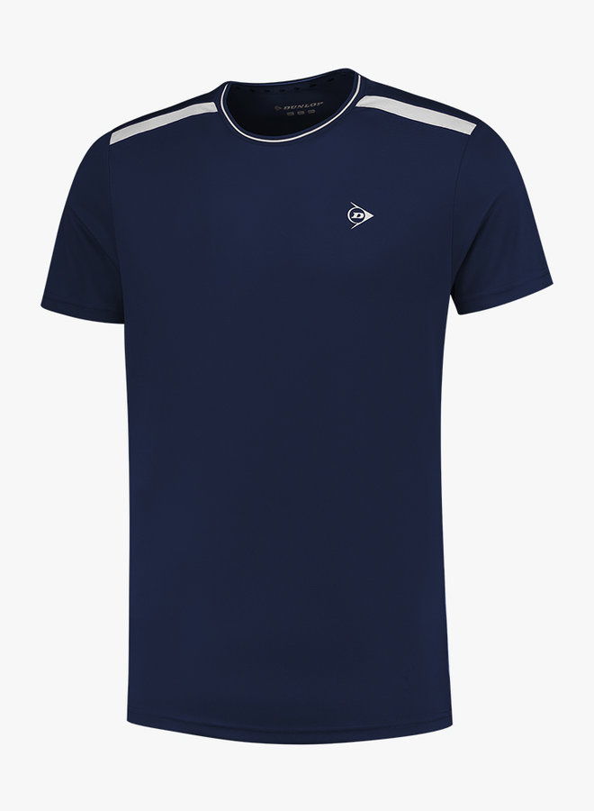 Dunlop Club Mens Crew Tee - Donkerblauw