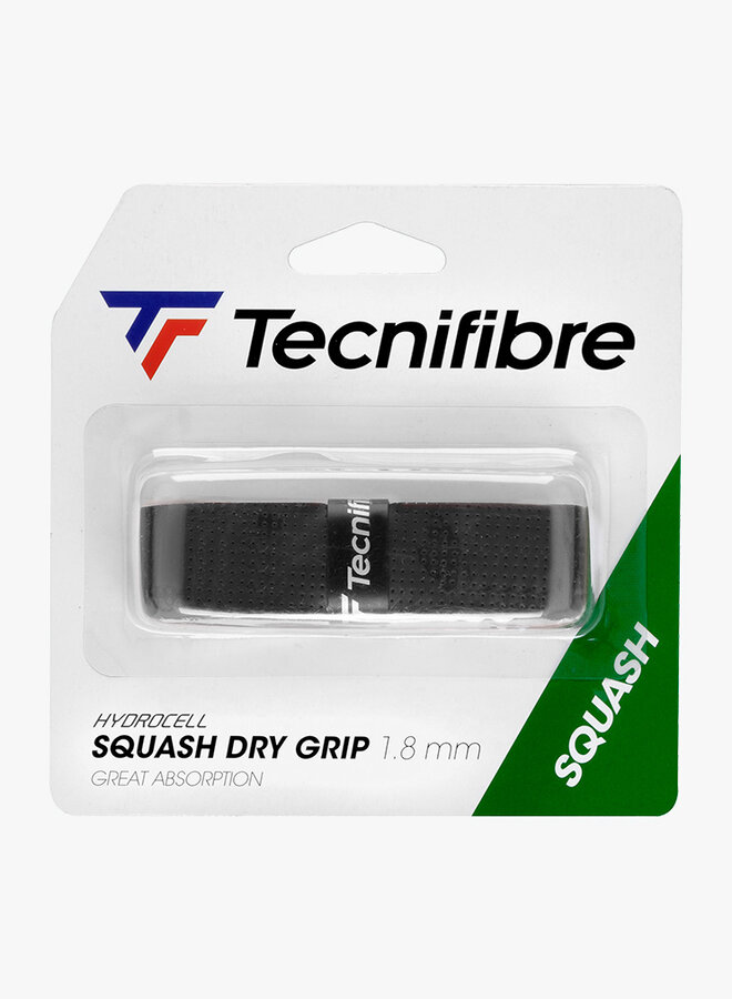 Tecnifibre Squash Dry Grip - Zwart