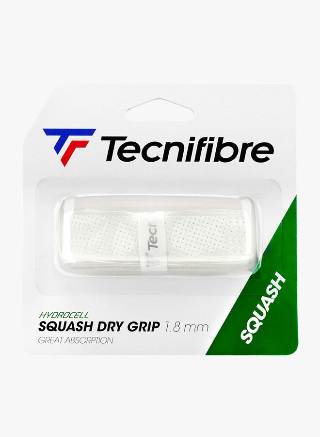 Tecnifibre Squash Dry Grip - Wit