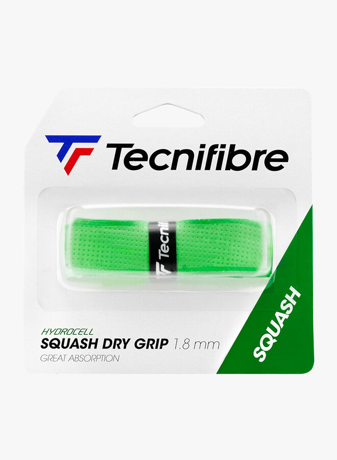 Tecnifibre Squash Dry Grip - Groen