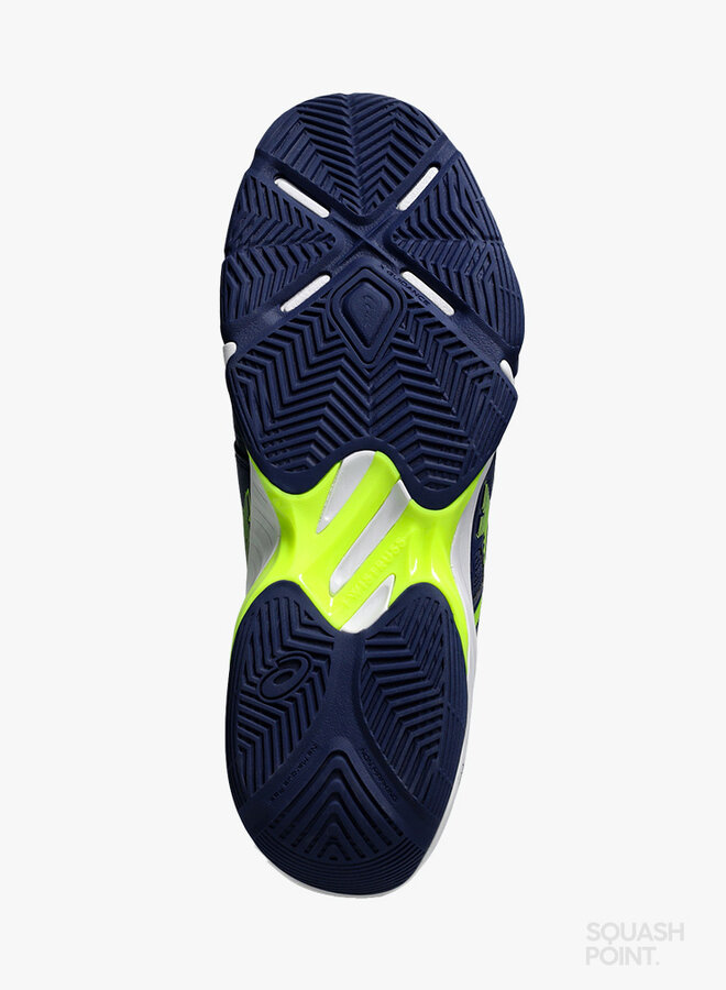 Asics Blade FF - Donkerblauw / Neongeel