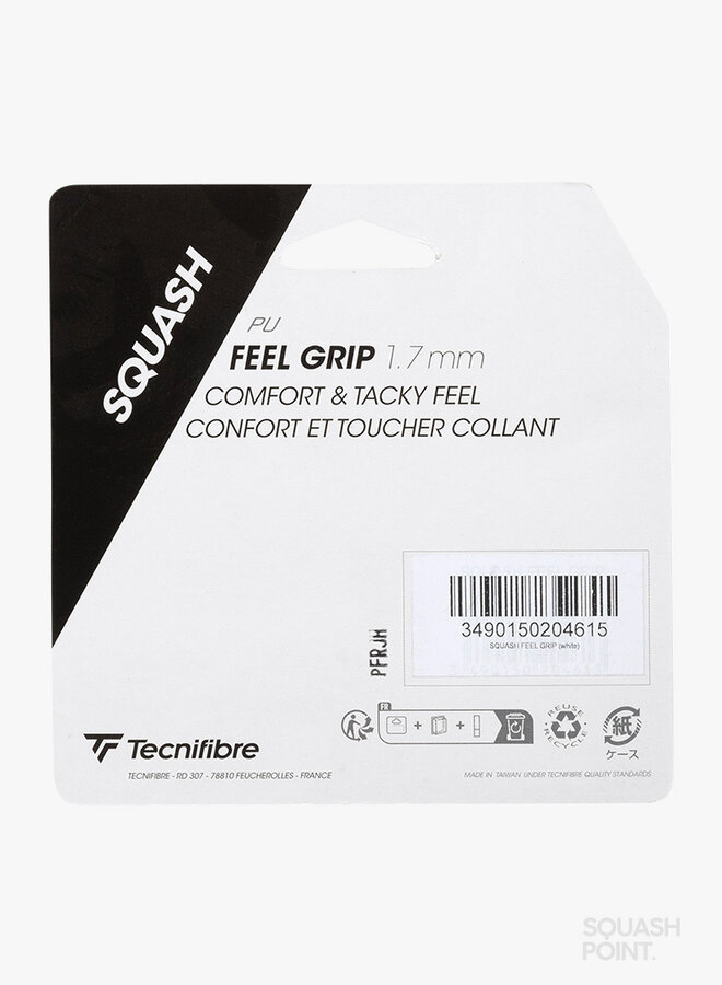 Tecnifibre Squash Feel Grip - Wit