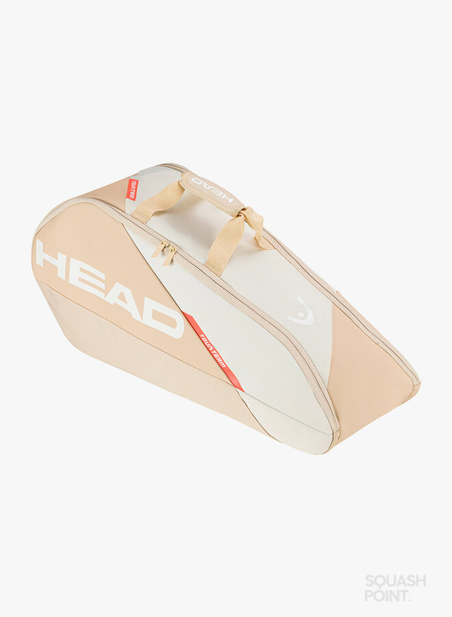 Head Tour Racket Bag M - Zalmroze / Wit