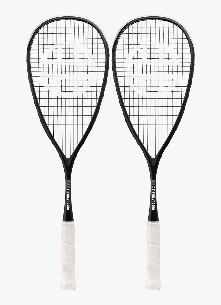 Unsquashable Ultra-Lite 135 - 2 Racket Deal - Squashpoint