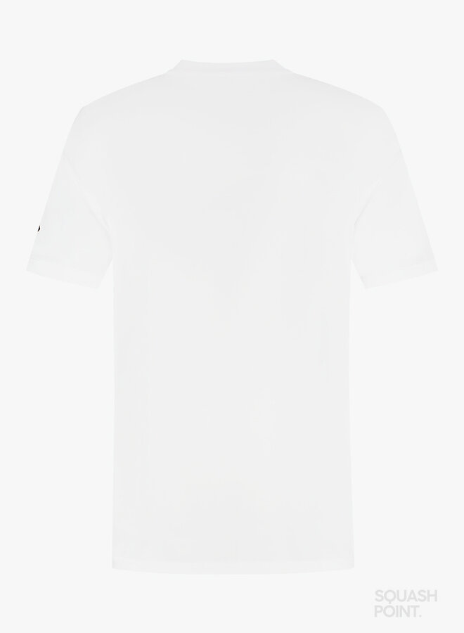 Dunlop Mens Game Tee 4 - Wit / Zwart