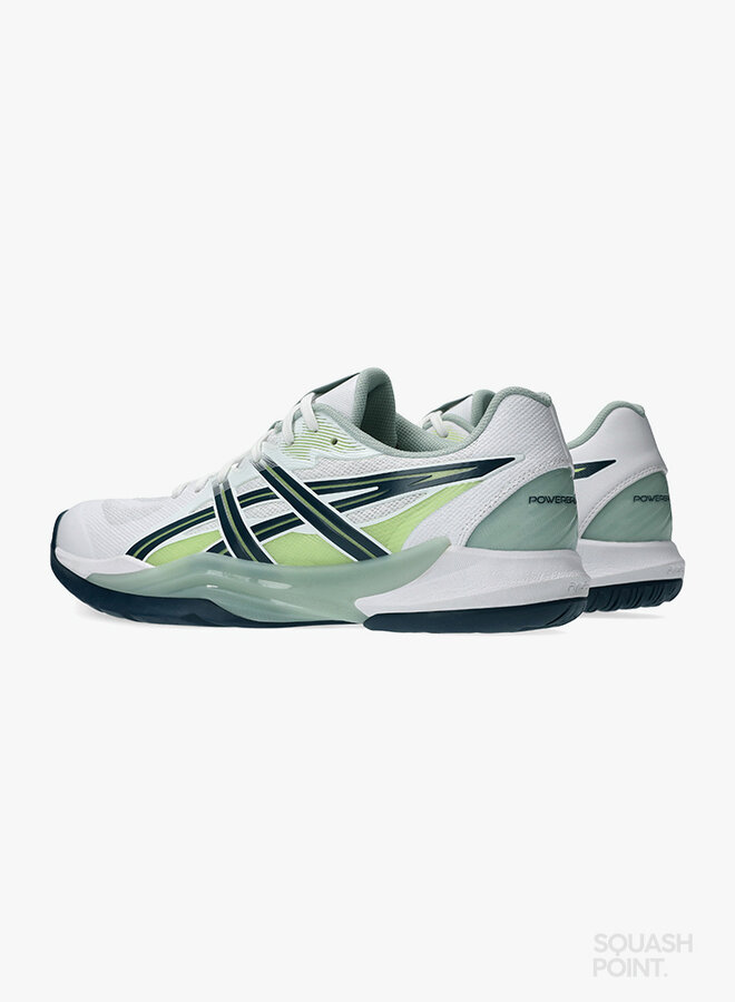 Asics Powerbreak FF - Wit / Tranquil Teal
