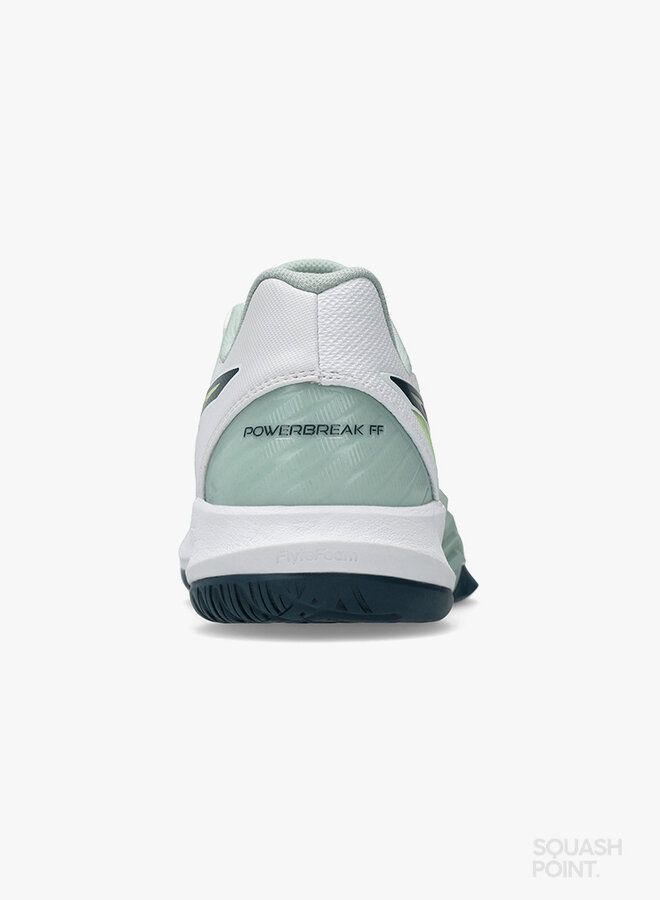 Asics Powerbreak FF - Wit / Tranquil Teal