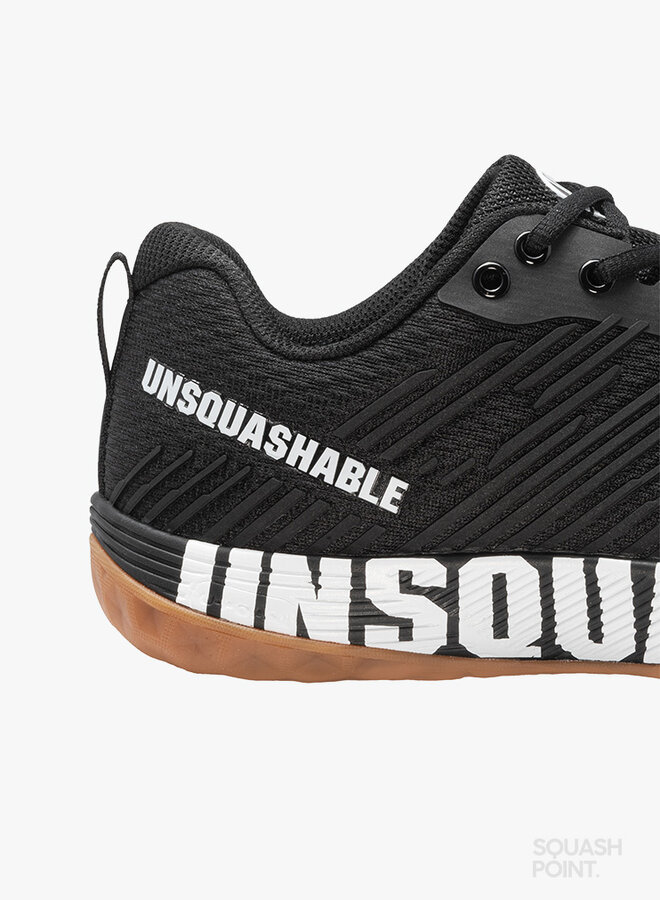 UNSQUASHABLE FAST-TEC PRO Squashschoen - Zwart