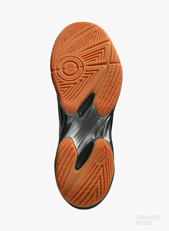 Asics Gel-Rocket 12 - Zwart / Gunmetal