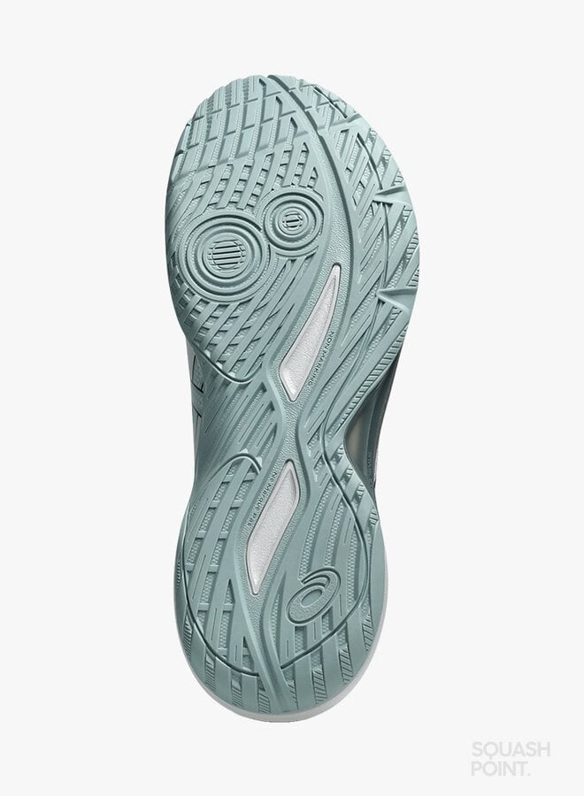 Asics Gel-Tactic 13 - Lichtgrijs / Mintgroen
