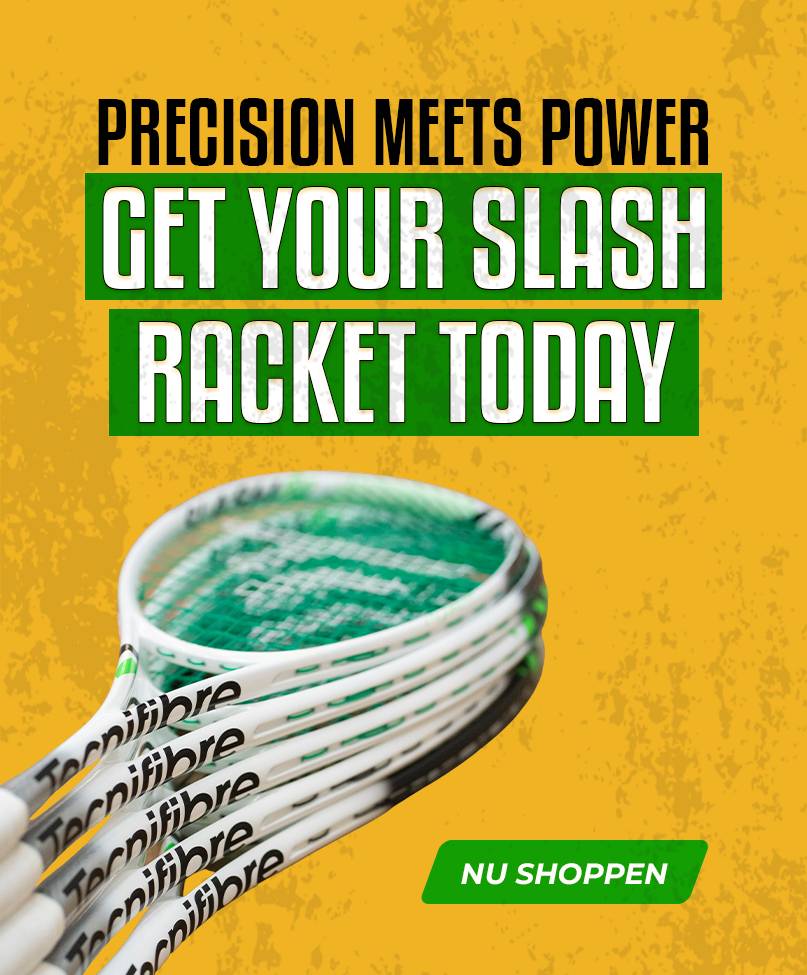 De online squashwinkel van Nederland