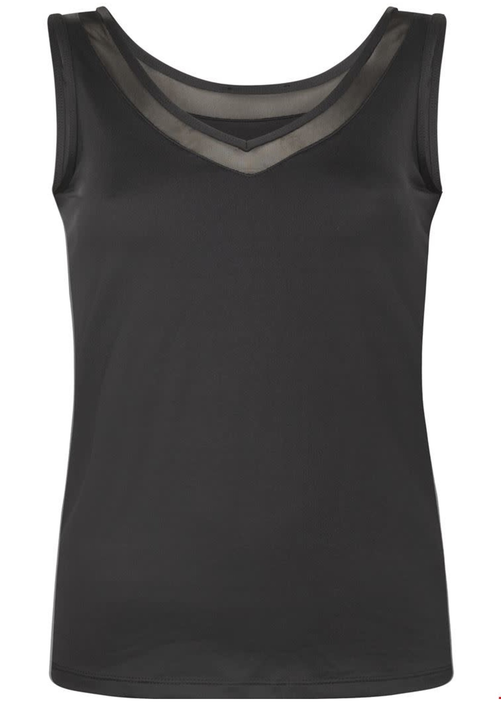 Tramontana V-Neck Mesh PAM NOS 00900-BLACK