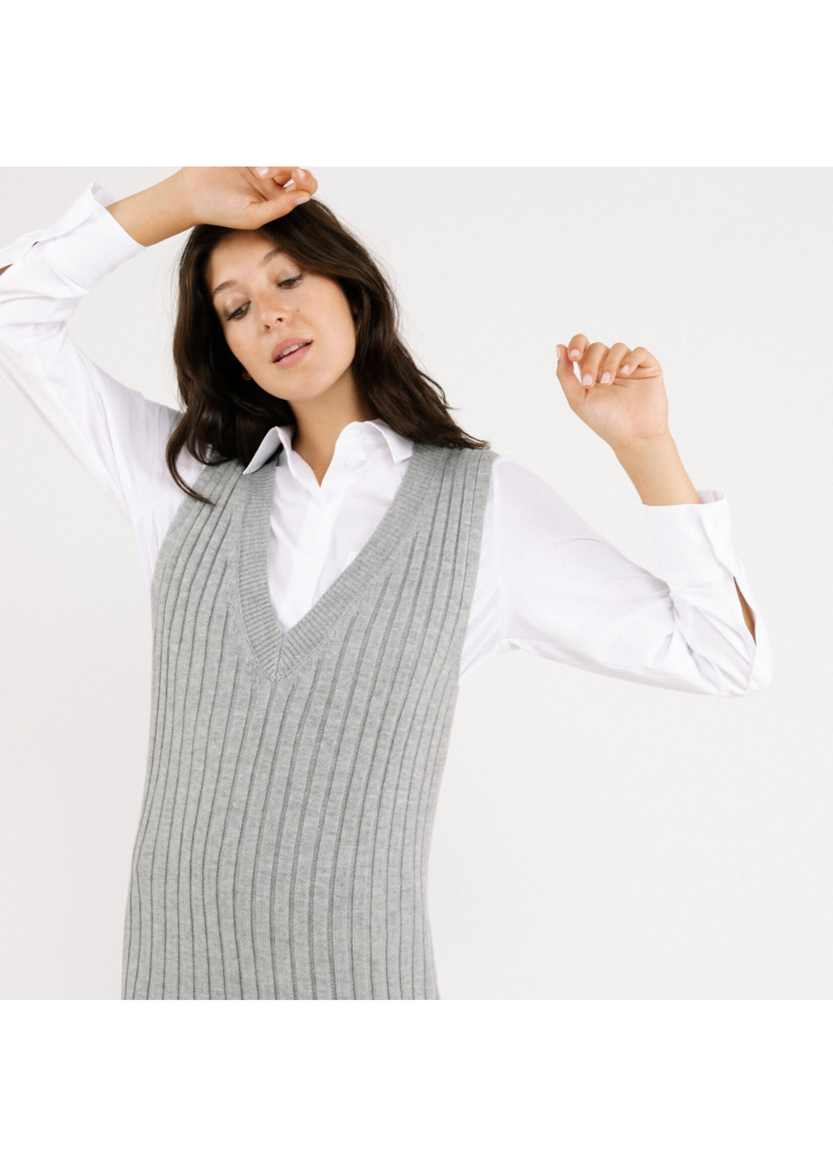 Lange Tunic Grijs
