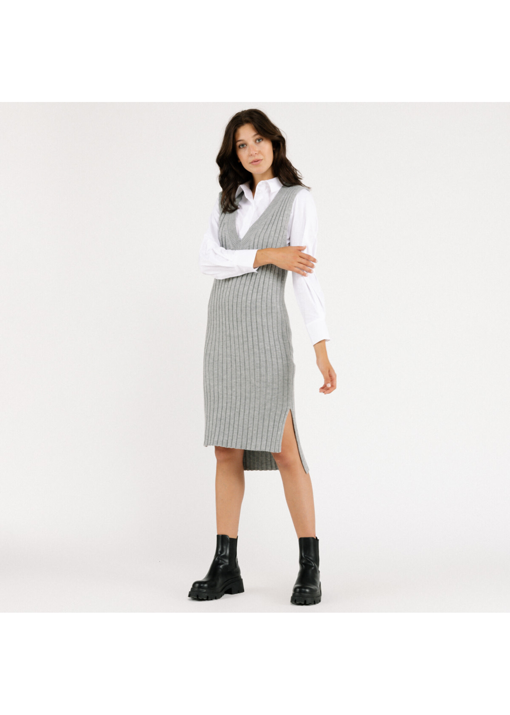 Lange Tunic Grijs