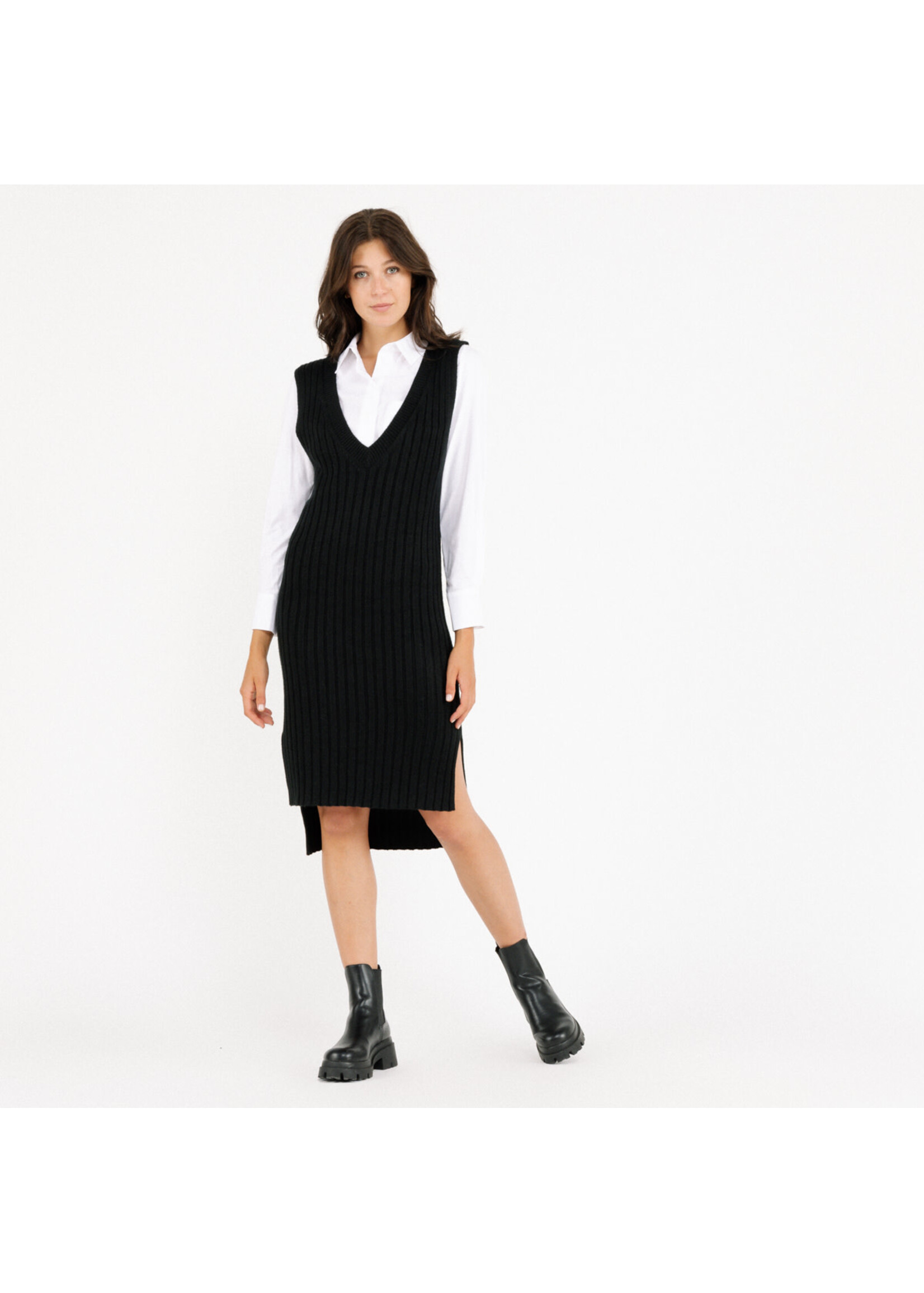 Lange Tunic Zwart