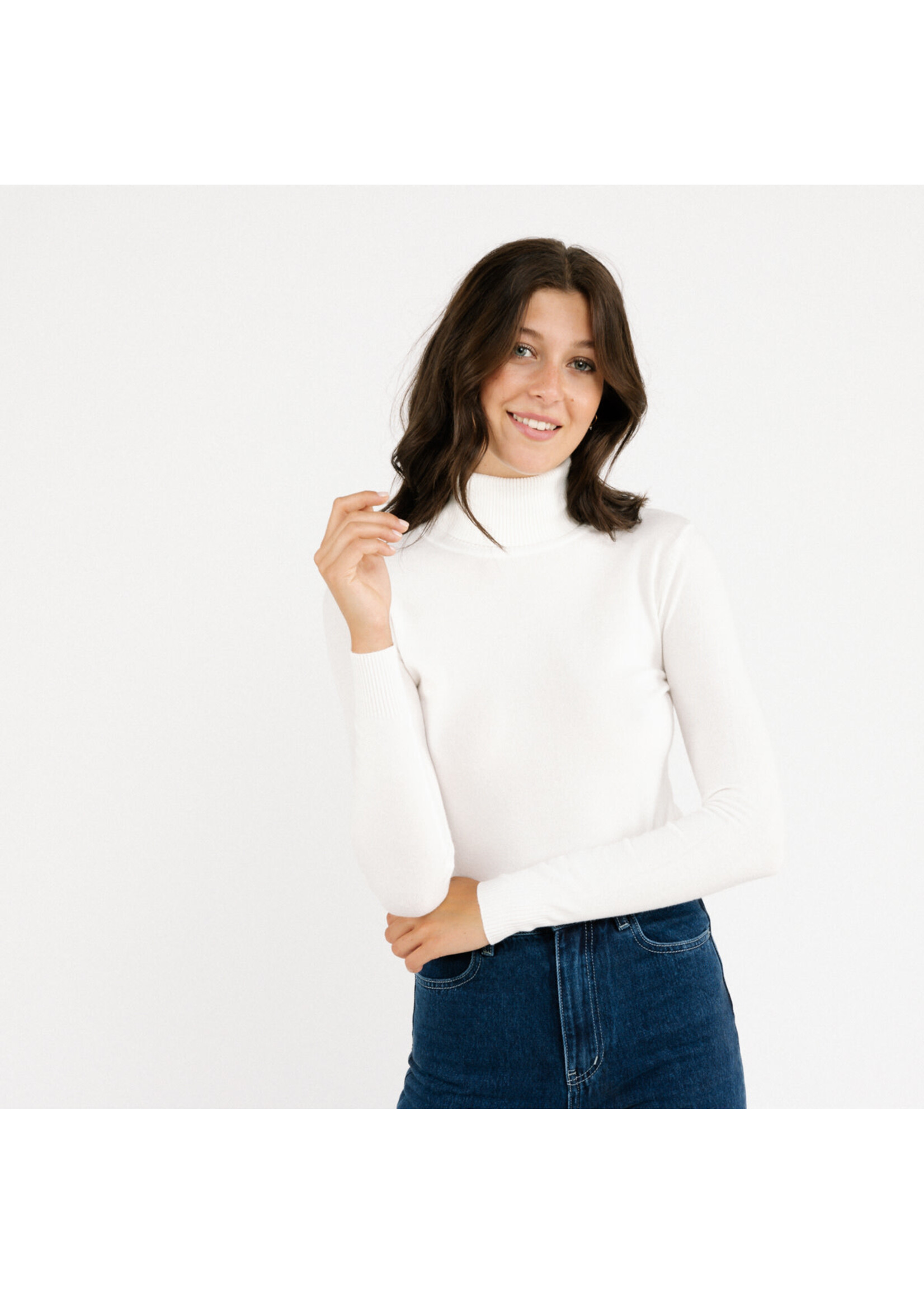 Turtle neck wit