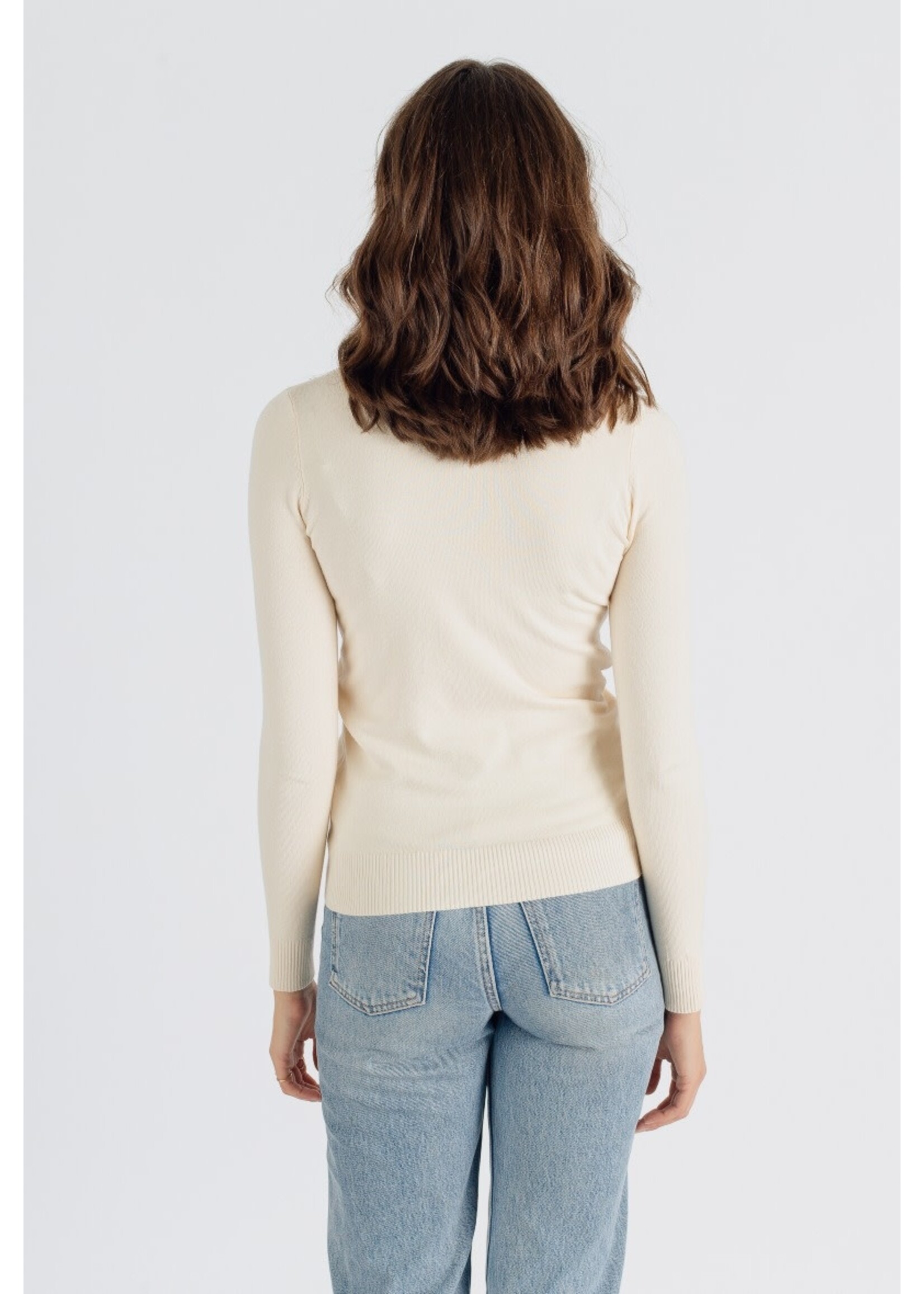 Turtle neck Beige
