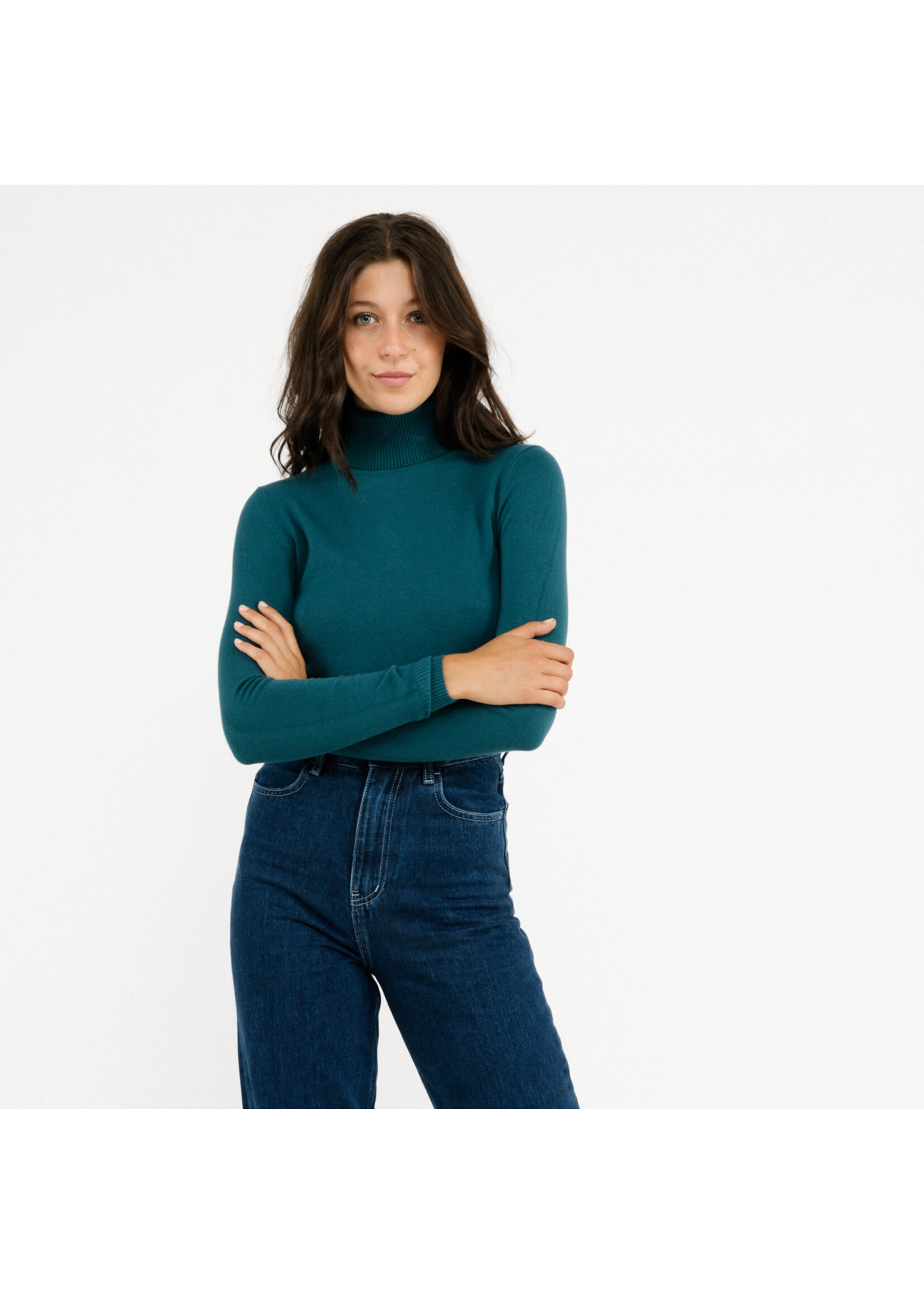 TURTLE NECK TURQUOISE