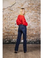 TOXIK Jeans Bootcut Fit Dark Blue