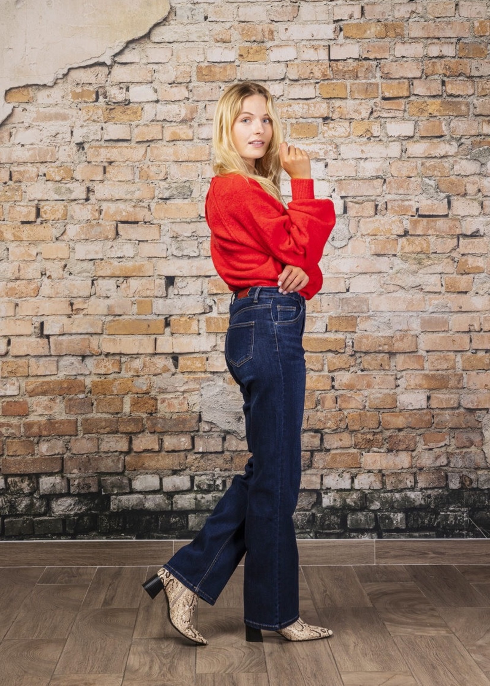 Toxik Jeans Bootcut Fit Dark Blue 