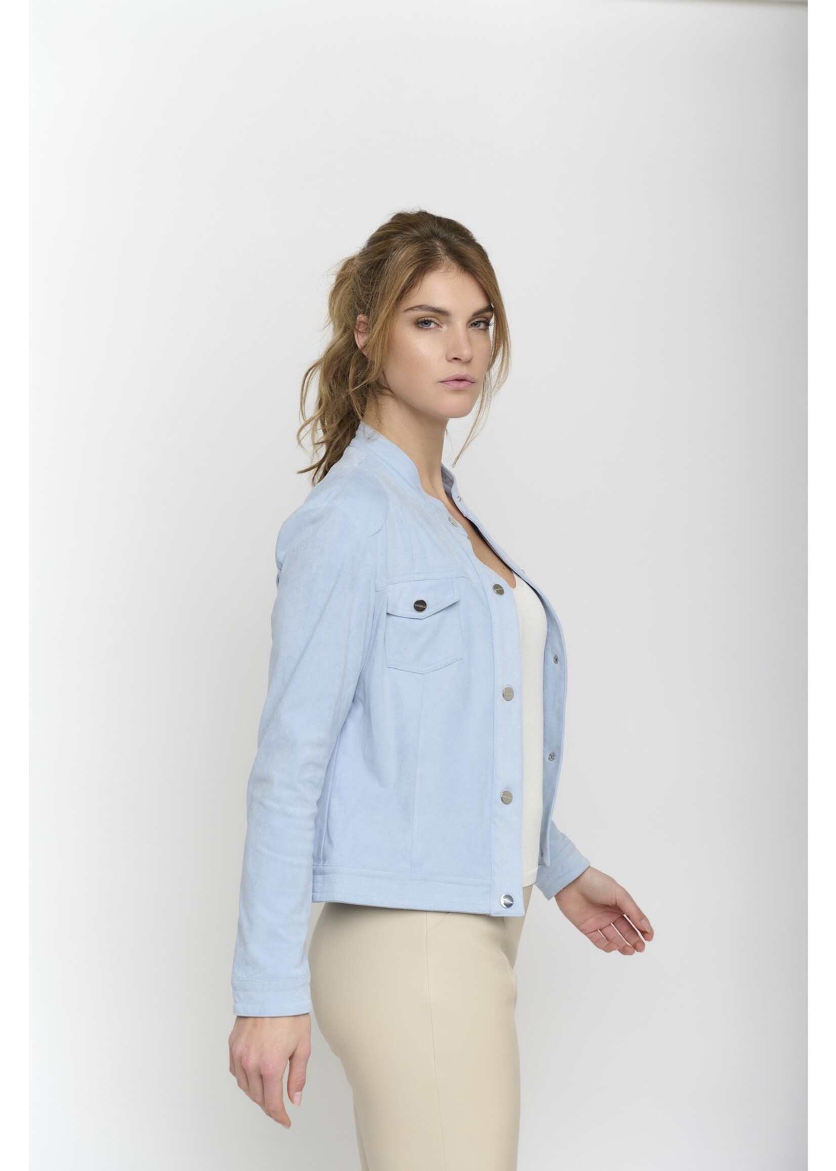 RINO & PELLE Samira Fluid Short Jacket Skyway