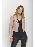 RINO & PELLE Cropped Biker Jacket Safi Tuscani