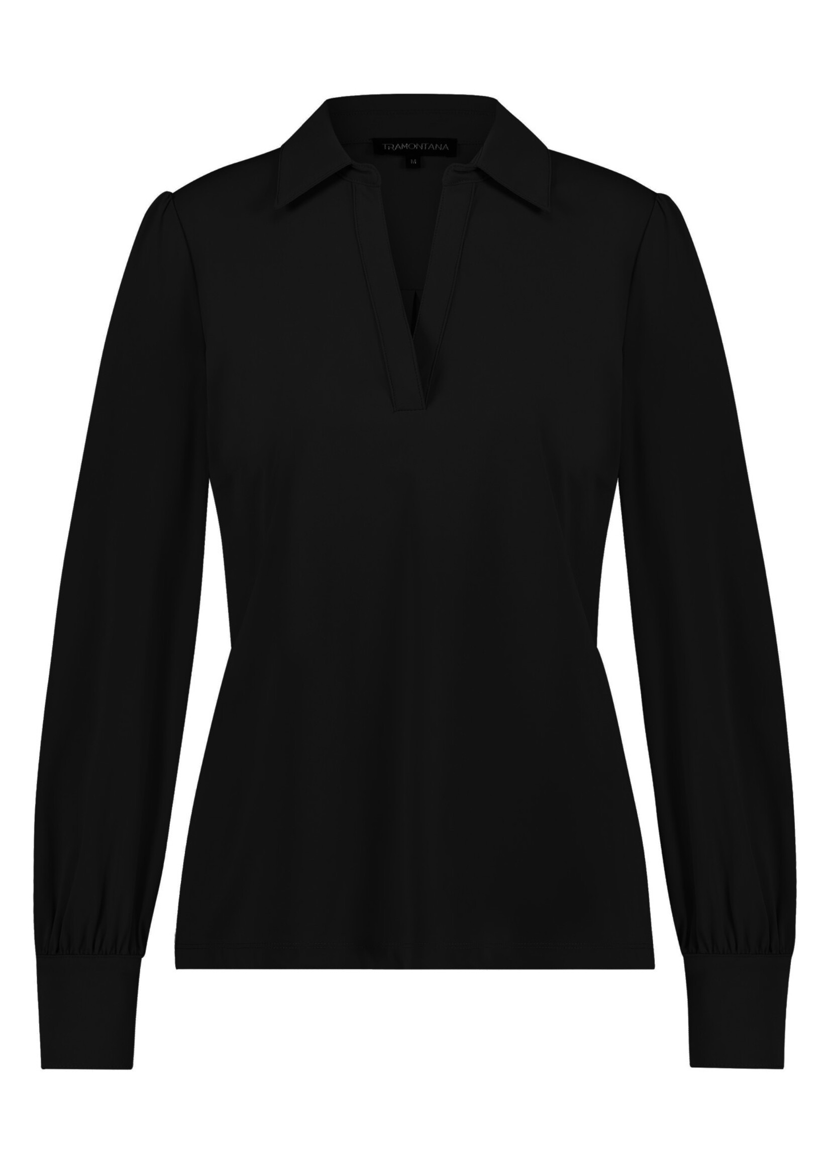 Tramontana Top/Blouse Travel Solid BLACK