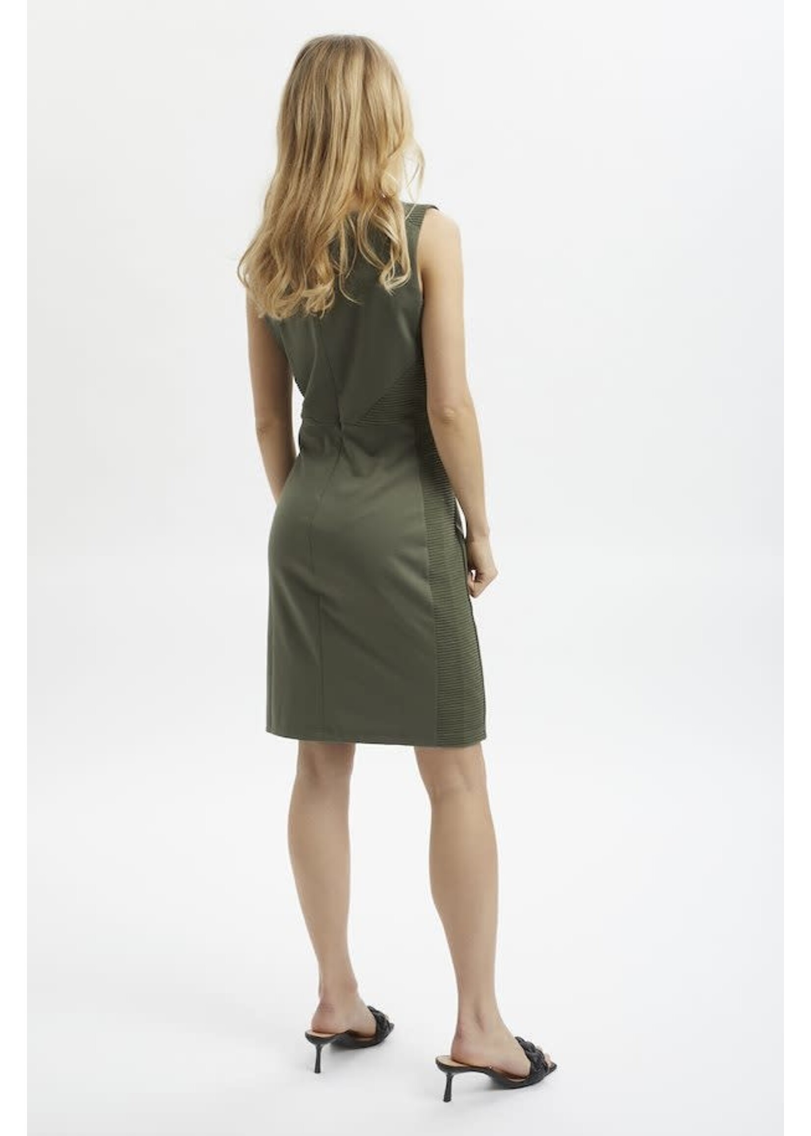 KAFFE Sara Dress Old Green