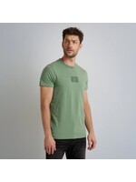 PME-Legend Short Sleeve cotton elastane jersey Hedge Green