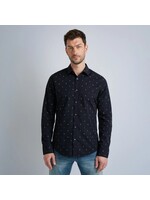 PME-Legend Long Sleeve Shirt Allover print poplin