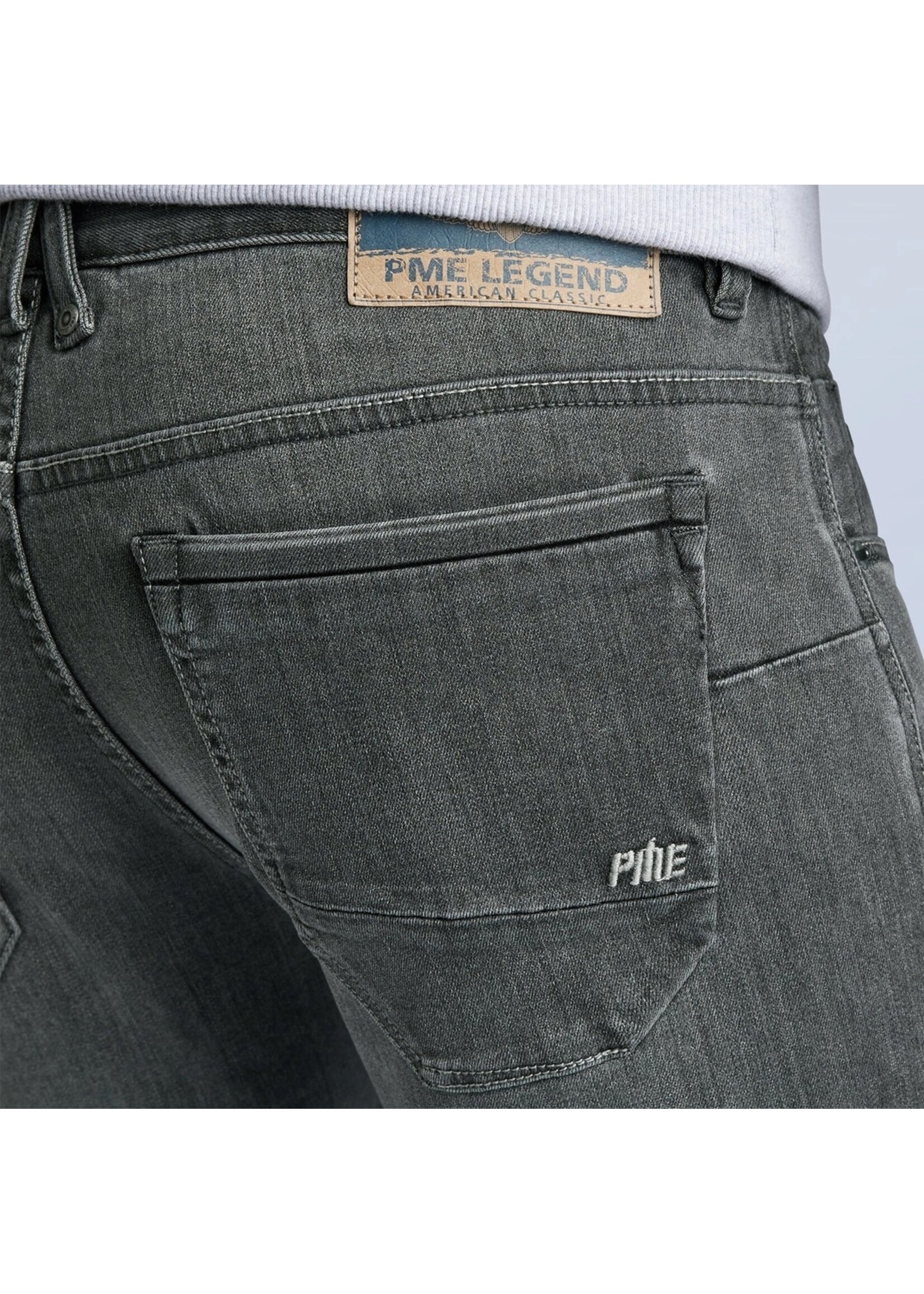PME-Legend Nightflight Jeans Stoned Mid Grey Lengte 34