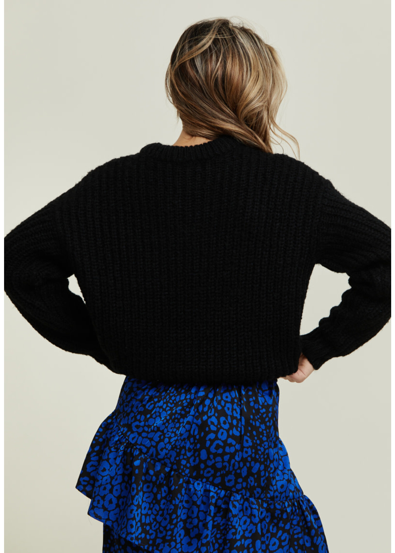 Rut&Circle Nina Knit Black