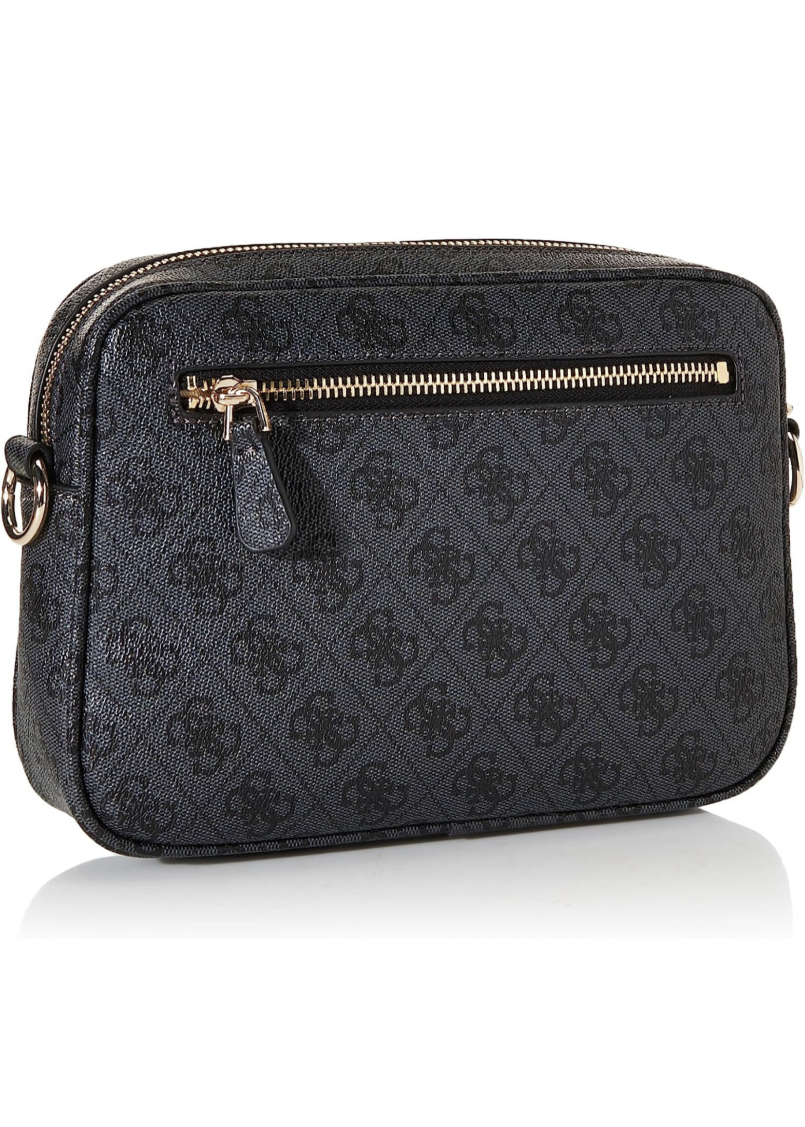 GUESS LADY MERIDIAN CAMERA BAG COAL LOGO HWSG8778140